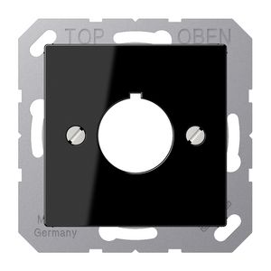 Afdekking A500 zwart voor app. 22,5mm