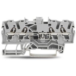 Moduleklem 4-draads met diode 1N4007 grijs VVE=100