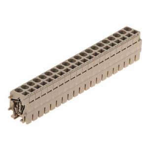 Plug (terminal) d.beige 1.5mm² 17.5A 1711930000 VVE=100