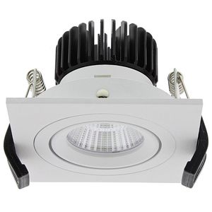 LED spot 7W 700mA 650 lumen 3000K vierk. 90mm driver Bolero