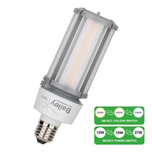LED-lamp Switch E27 12W-18W-27W 1400lm-3300lm 3000K-5000K