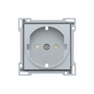 Afwerkingsset stopcontact randaarde/besch.afsl. sterling