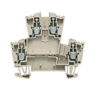 Klemrail d.beige 2.5mm² 40 1041100000 VVE=100