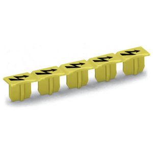 Waarschuwingsafd. 5 kl. zwart bliksemsymbool 2006-115 VVE=25