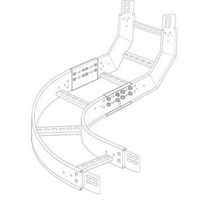 Koppelset hulpstuk RVS316 H150