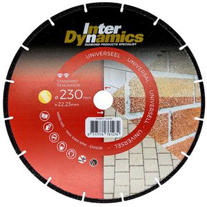 Renovator diamantzaagblad 230mm asgat 22.23mm