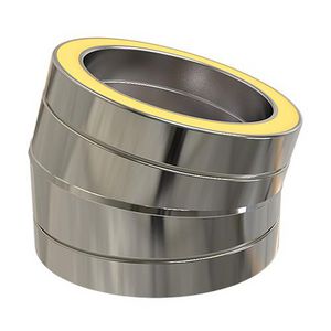 DW Ø125mm Bocht 15°