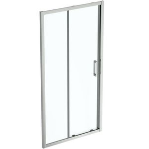 Schuifdeur Connect 2 2-delig 1050x1955mm omkeerbaar zilver