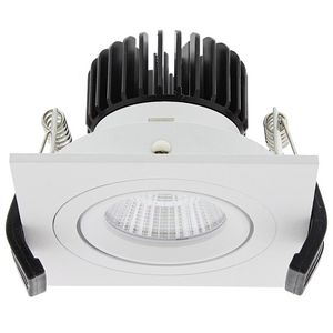 LED spot 7W 700mA 650 lumen 2700K vierk. 90mm driver Bolero