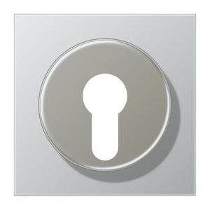 Afdekking aluminium voor sleutelschakelaar LS