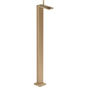 AXOR MyEdition 1-hendel wastafelmengkraan vloergemonteerd zonder plaat met afvoerplug Brushed Bronze