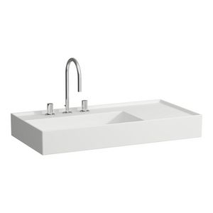 Wast. sAPhirkeramik afleg rechts 900x460mm m. kr.g. z.overl.