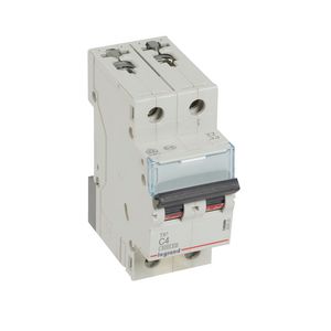 Installatieautomaat MCB TX3 2-polig C-karakteristiek 4A 6000A