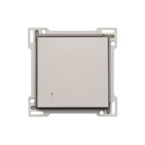 Afwerkingsset hotelkaartschakelaar light grey