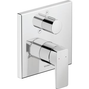Manhattan 1-hendel badmengkraan inbouw chroom 150x82x173mm
