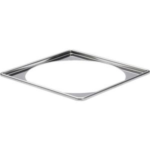 Raamwerk 150x150 chroomnikkelstaal/blank