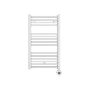 PROMO Elektr. handdoekradiator CALOR-V2 WHITE 300W 460X871mm snoer 1,2mtr + stekker incl. regeling (300100010)