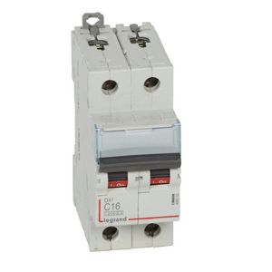 Installatieautomaat MCB DX³ 2-polig C-karakteristiek 16A 10000A