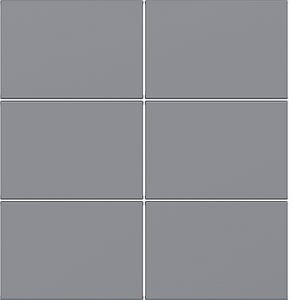 Afdekking KNX taster 6-voudig A.x/C.x titaan
