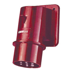 Toestelcontactstop 32A 7-polig  6H 400V IP44 HW/VN