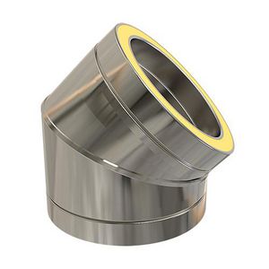 DW Ø125mm Bocht 45°