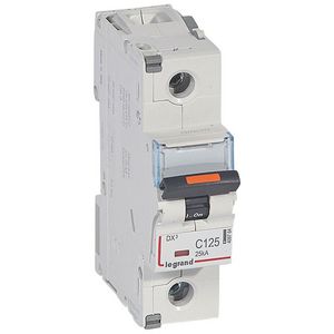 Installatieautomaat 1-polig C-karakteristiek 125A 25kA DX³ DIN