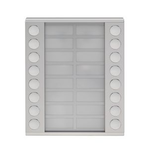 Uitbreidingsmodule 16 bellen in 2 rijen opb.buitenpost 20mm