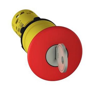 Vuistslagkop 40mm noodstop 22mm Sleutelontgrendeling VVE=10