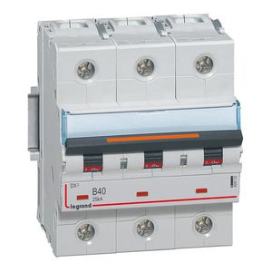 Installatieautomaat 3-polig B-karakteristiek 40A 25kA DX³ DIN