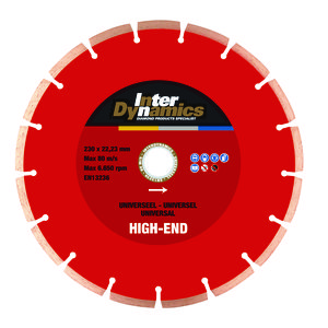 Universeel High-End diamantzaagblad 115mm asgat 22.23mm