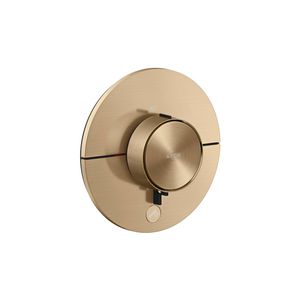 Thermafbouwdeel Highflow 1F rond Brushed Bronze ShowerSelect ID
