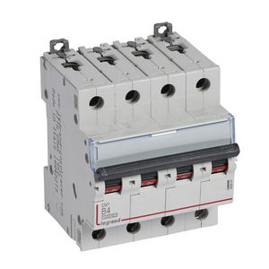 Installatieautomaat MCB DX³ 4-polig B-karakteristiek 4A 10000A