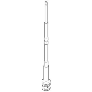 Trekstang v. omst. 15x193mm chr