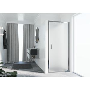 Draaideur Zephyros 2.0 96 verst.96-102cm satin glas chroom