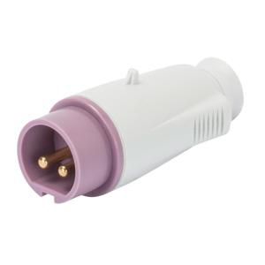 CEE CONTACTST. 2P 16A 20/25V 50/60HZ-VIOLET-n.r.-IP44 VVE=10