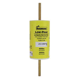 Zekering laagspanning 125A AC 600V 300kA 41x146mm J UL t