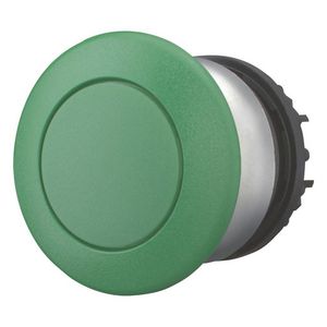 Paddestoeldrukknop groen terugverend M22-DP-G VVE=5