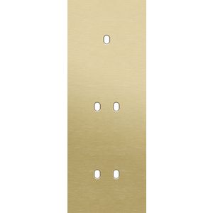 Afdekplaat 3-voud vertic. 71mm centerafst 227-57953