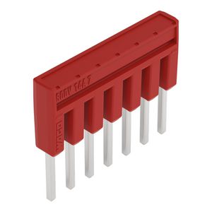 Brug 7-voudig geisoleerd rood 2000-407/000-005 VVE=25