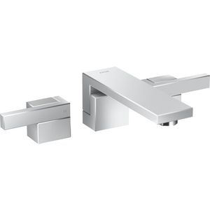 Wastafelmengkraan 3-gats Edge wand diamond cut chroom 46061000