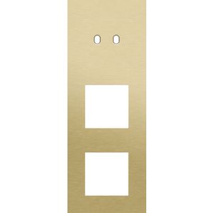 Afdekplaat 3-voud vertic. 71mm centerafst 227-57956