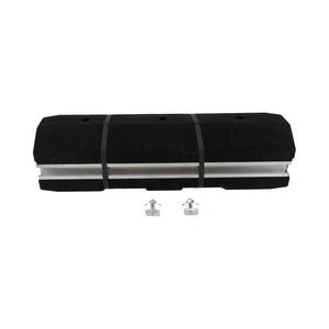 Set a 2st. Opstelbalken rubber L=1000mm incl. bouten