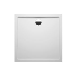 Douchebak SION 100x100cm acryl wit randhoogte 4,5cm glans excl. pootset