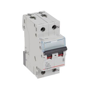 Installatieautomaat MCB TX3 1-polig + Nul C-karakteristiek 25A 6000A