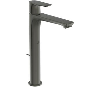 Connect Air hoog wastafelmengkraan met waste magnetic grey (grijs)