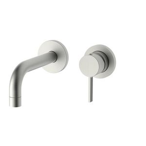 Inbouw wastafelmengkr+uitloop 175mm 2roz. diam.70 FOX006ST70