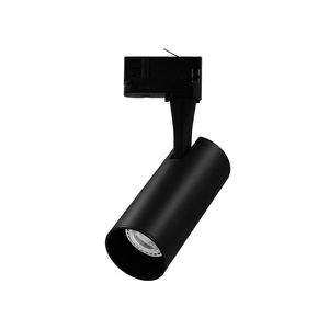 Railspot 3-fase GU10 50mm zwart