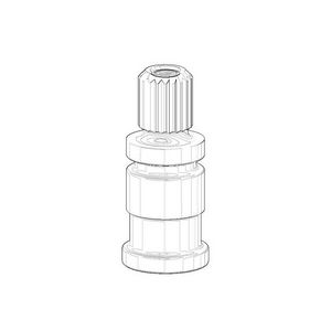 Aansluiting Spindel 12x28mm chr