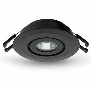 Ledspot richtbaar Zwart 3,1W 350mA 4000K Siena COB