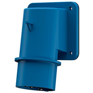 Toestelcontactstop 16A 7-polig  9H 230V IP44 HW/VN